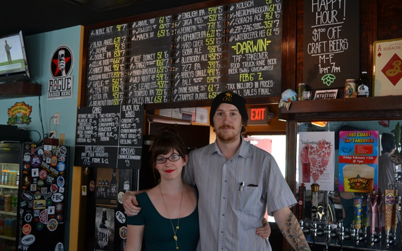 PORTLAND TRANSPORTS: West Bay owners Amber Brandon and Robbie Boyce.
