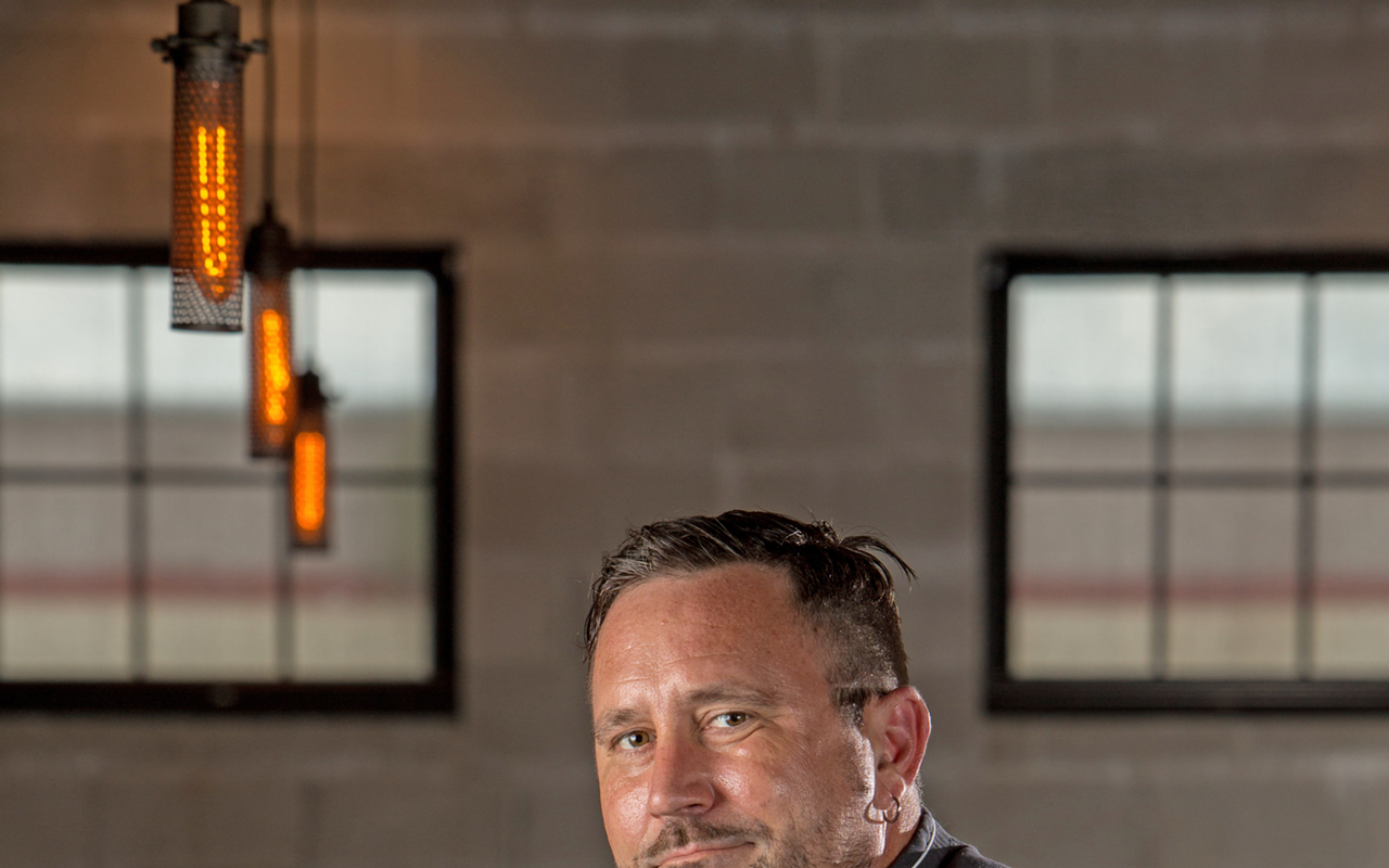 The Refinery chef and co-owner Greg Baker.