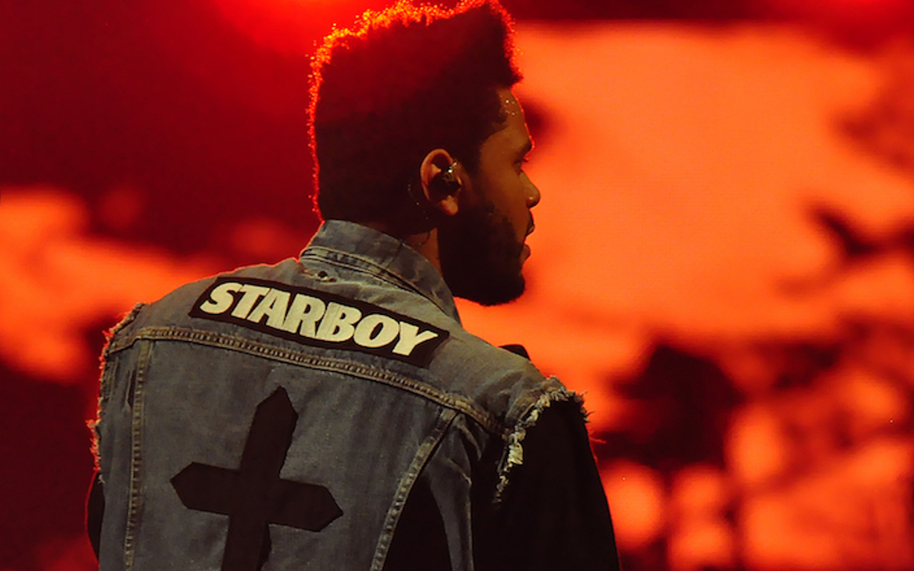 The Weeknd plays Amalie Arena in Tampa, Florida on May 12, 2017.
