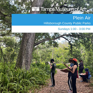Image: Plein Air: TMA at Rocky Creek Trails