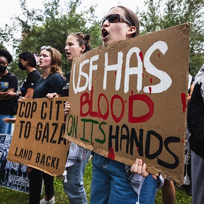 Police tear gas pro-Palestinian protesters at USF's Tampa campus, multiple arrests