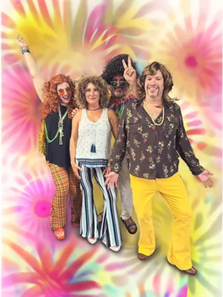 Janeece, Carolyn, Roy & Brady