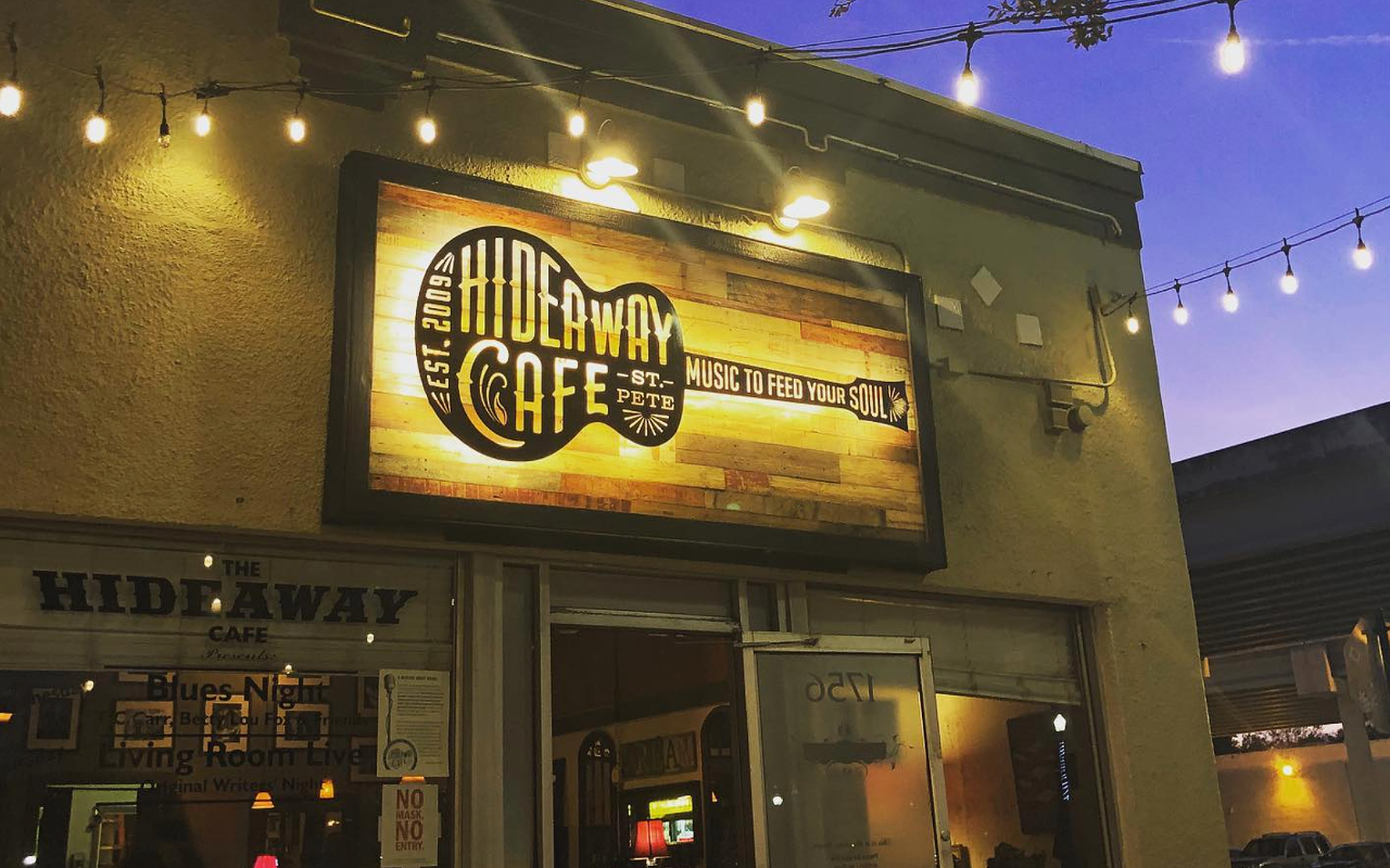 Popular St. Petersburg venue Hideaway Cafe is closing