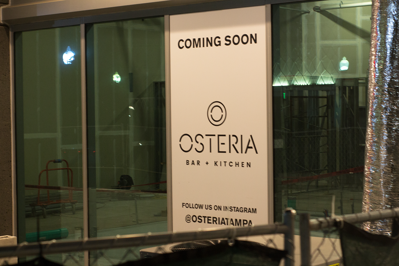 Osteria is targeting a mid-September launch.