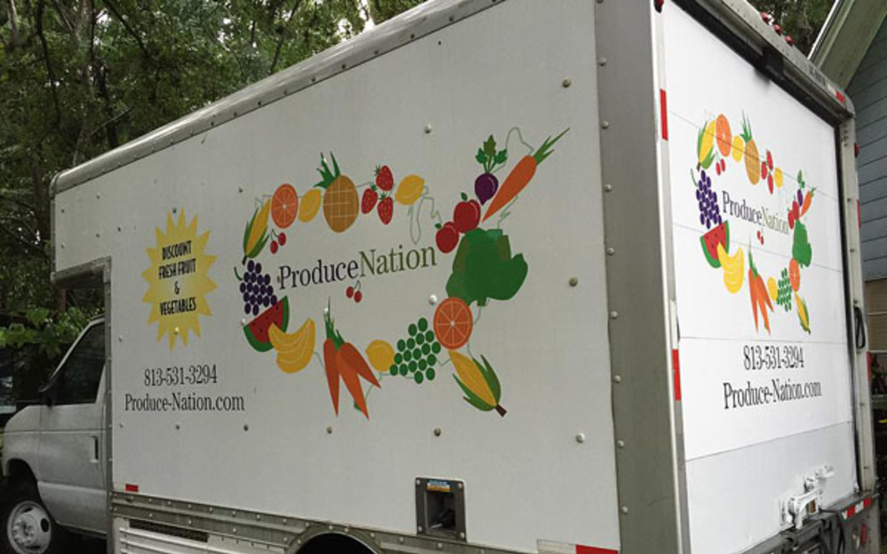 Produce Nation truck donates proceeds for a cause this week