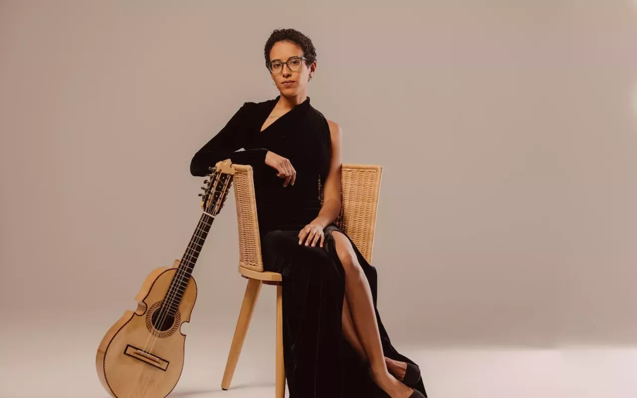 Fabiola M&eacute;ndez, who plays Julian B. Lane Riverfront Park in Tampa, Florida on March 1, 2025.