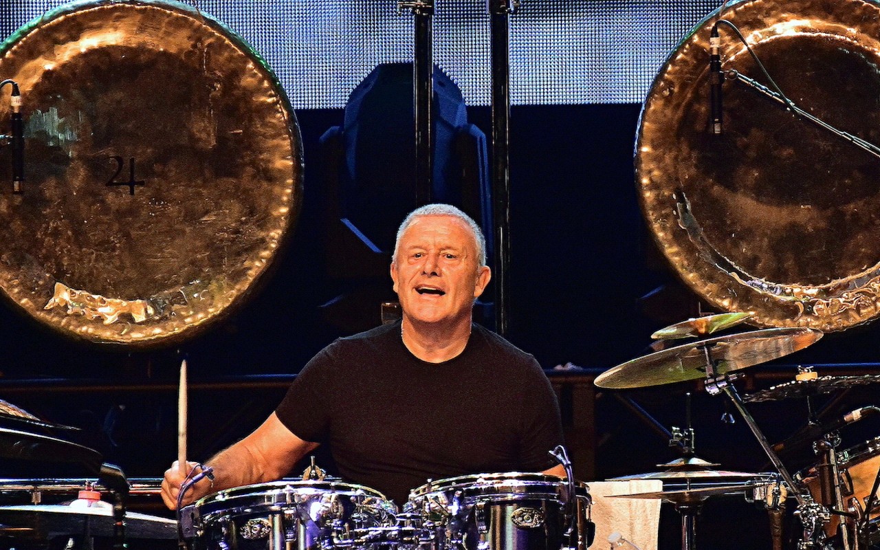 Carl Palmer, who plays Ruth Eckerd Hall in Clearwater, Florida on Feb. 23, 2024.