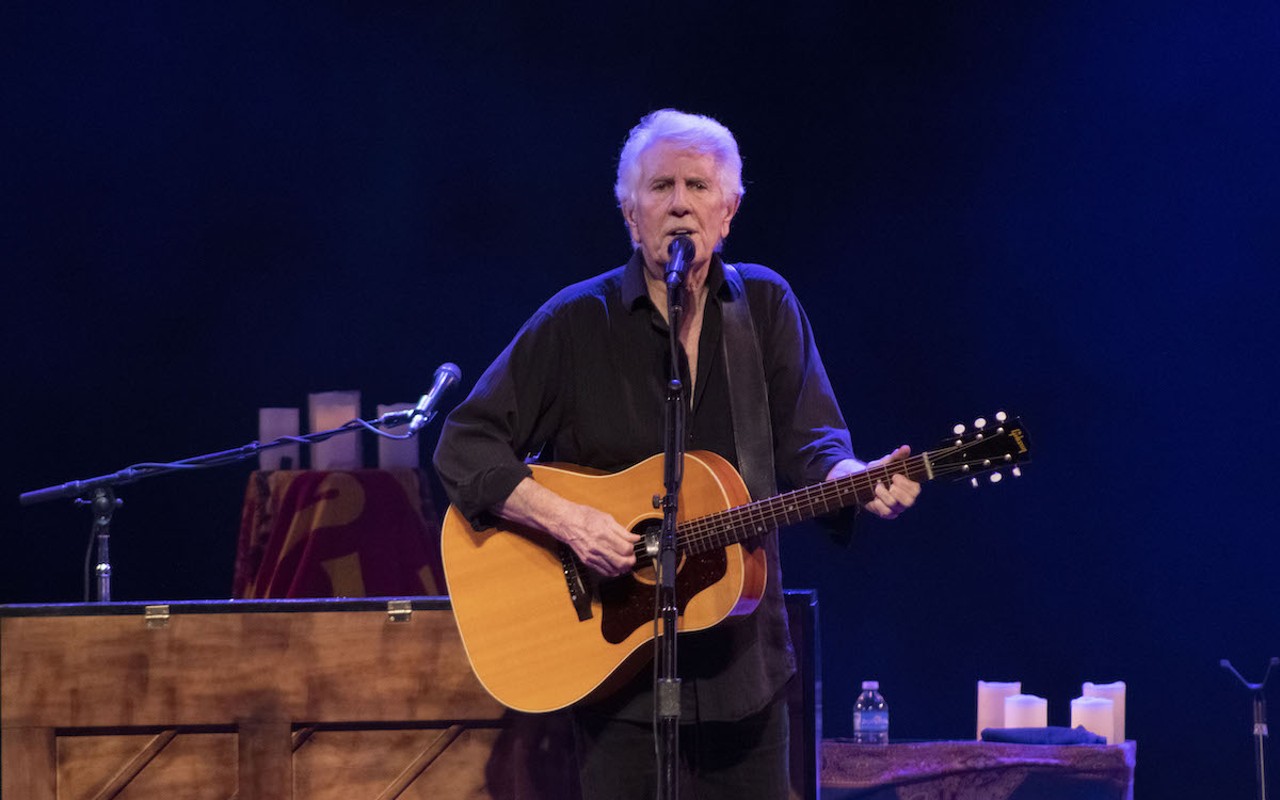 Graham Nash, who plays Bilheimer Capitol Theatre in Clearwater, Florida on Nov. 1 and 2, 2023.