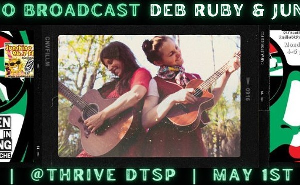 Radio St. Pete 96.7 FM Live Broadcast: Deb Ruby & June Bunch, Tour Send-Off!