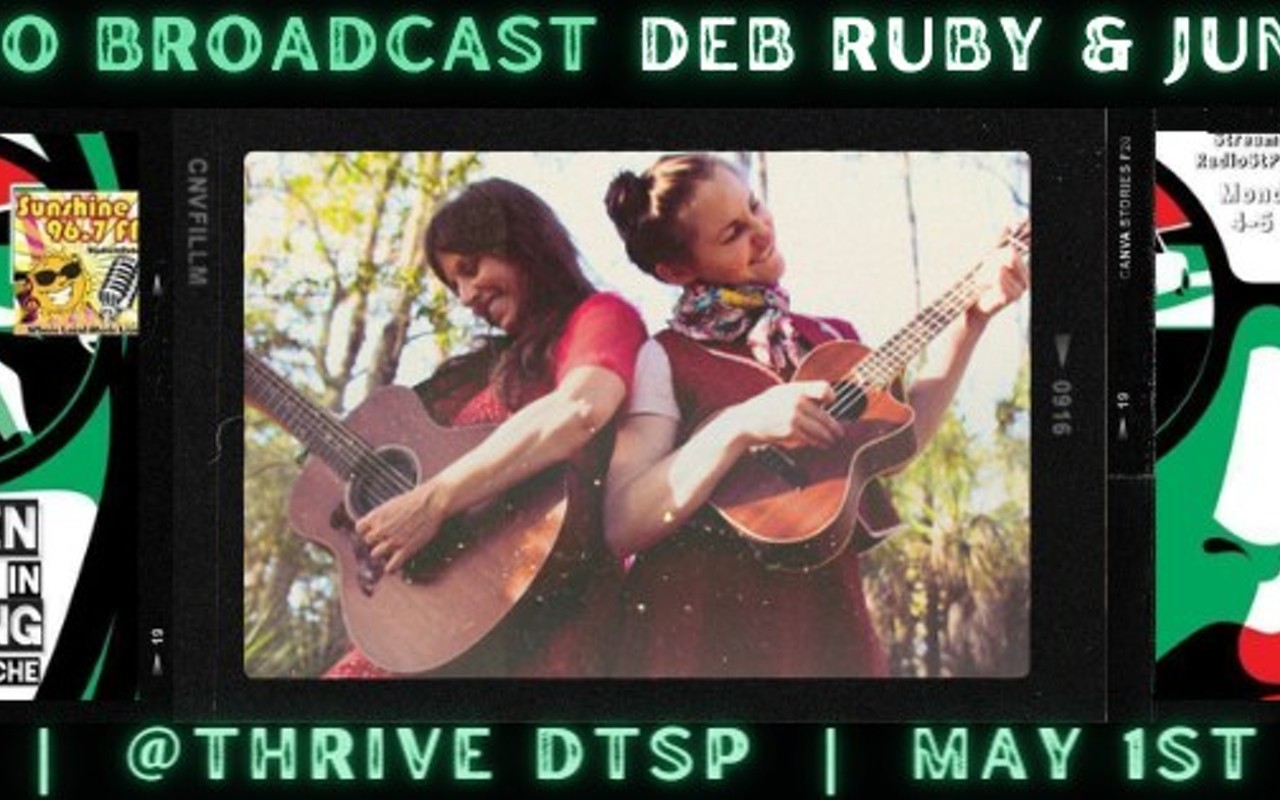 Radio St. Pete 96.7 FM Live Broadcast: Deb Ruby & June Bunch, Tour Send-Off!