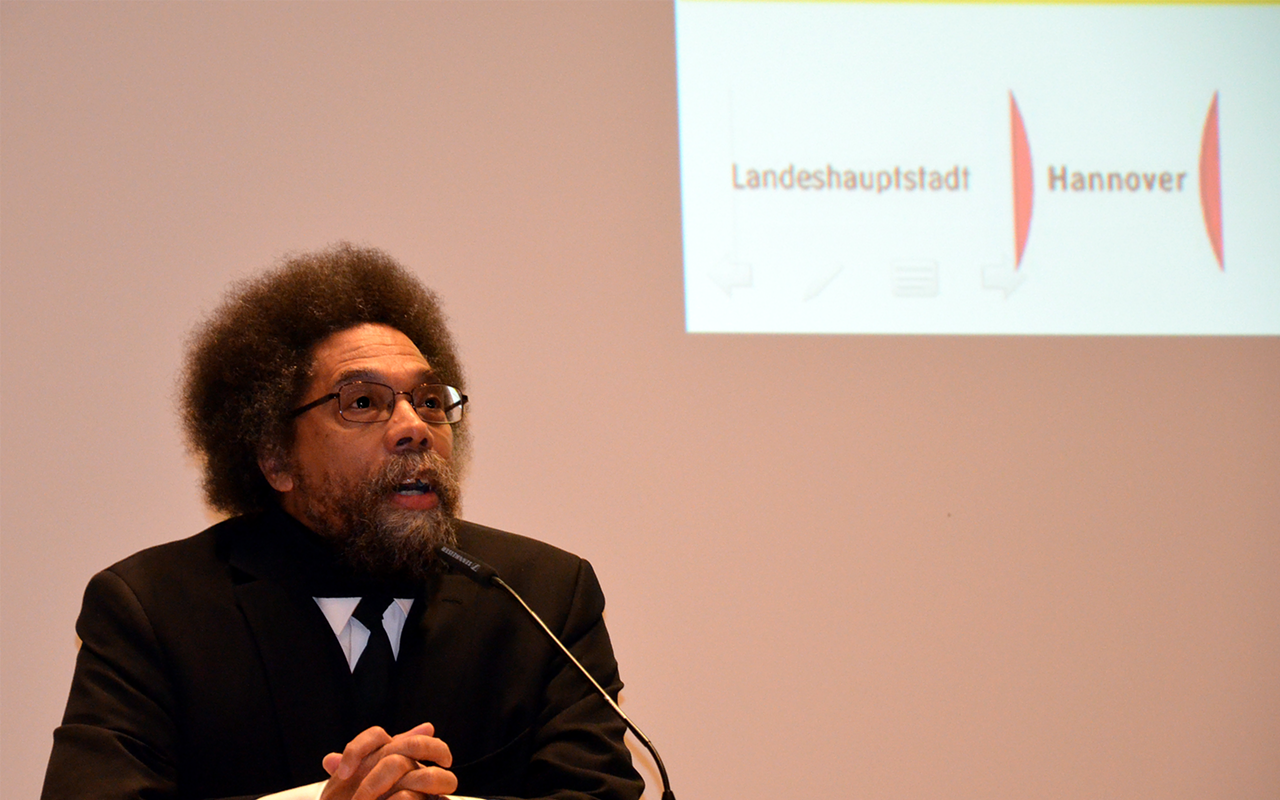 Renowned scholar Cornel West delivers passionate speech at SPC