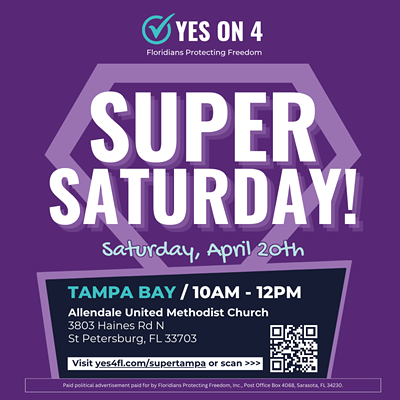 Reprodutive Freedom Super Saturday Tampa Bay