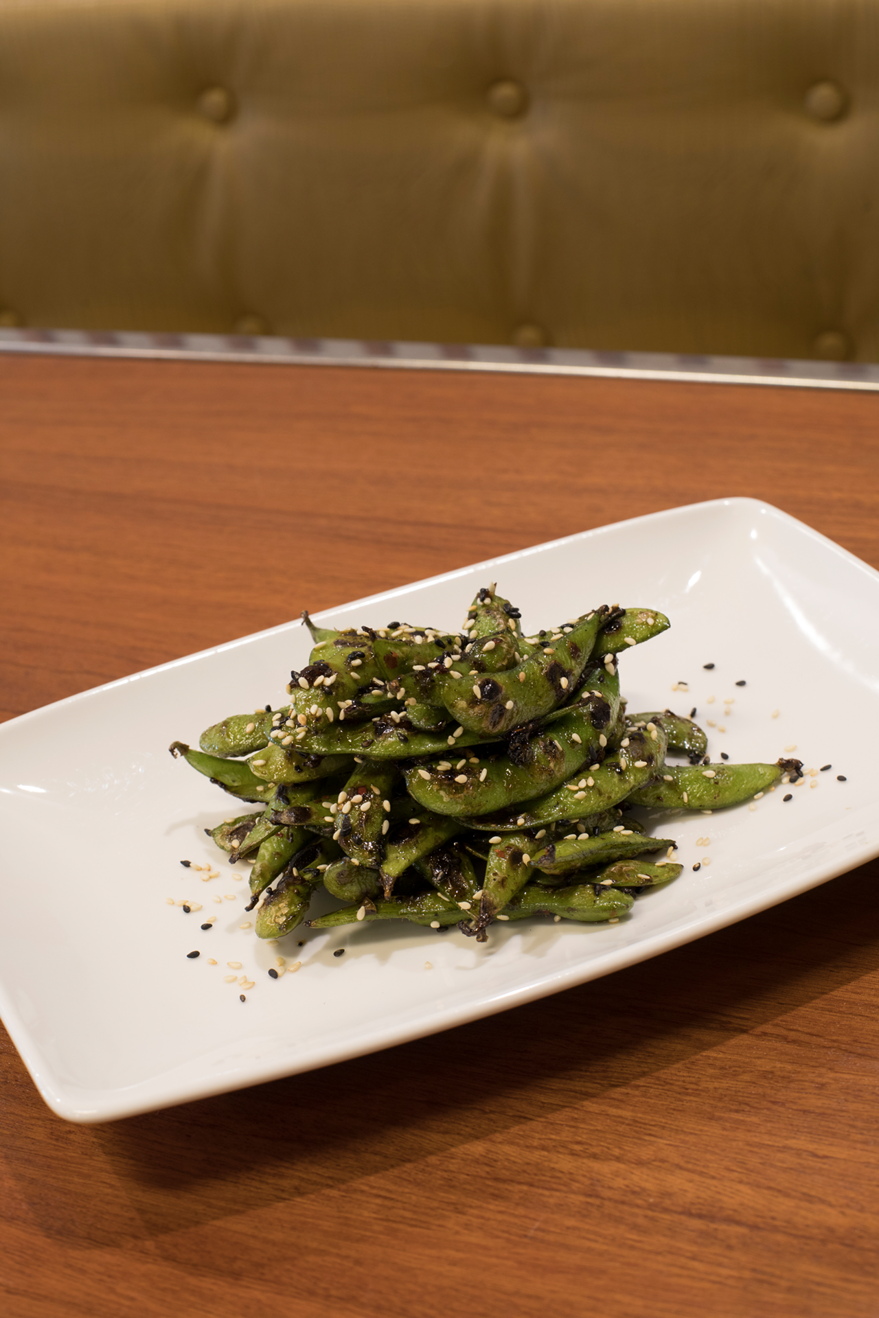 The downtown St. Pete restaurant's spicy garlic edamame are not to be missed.