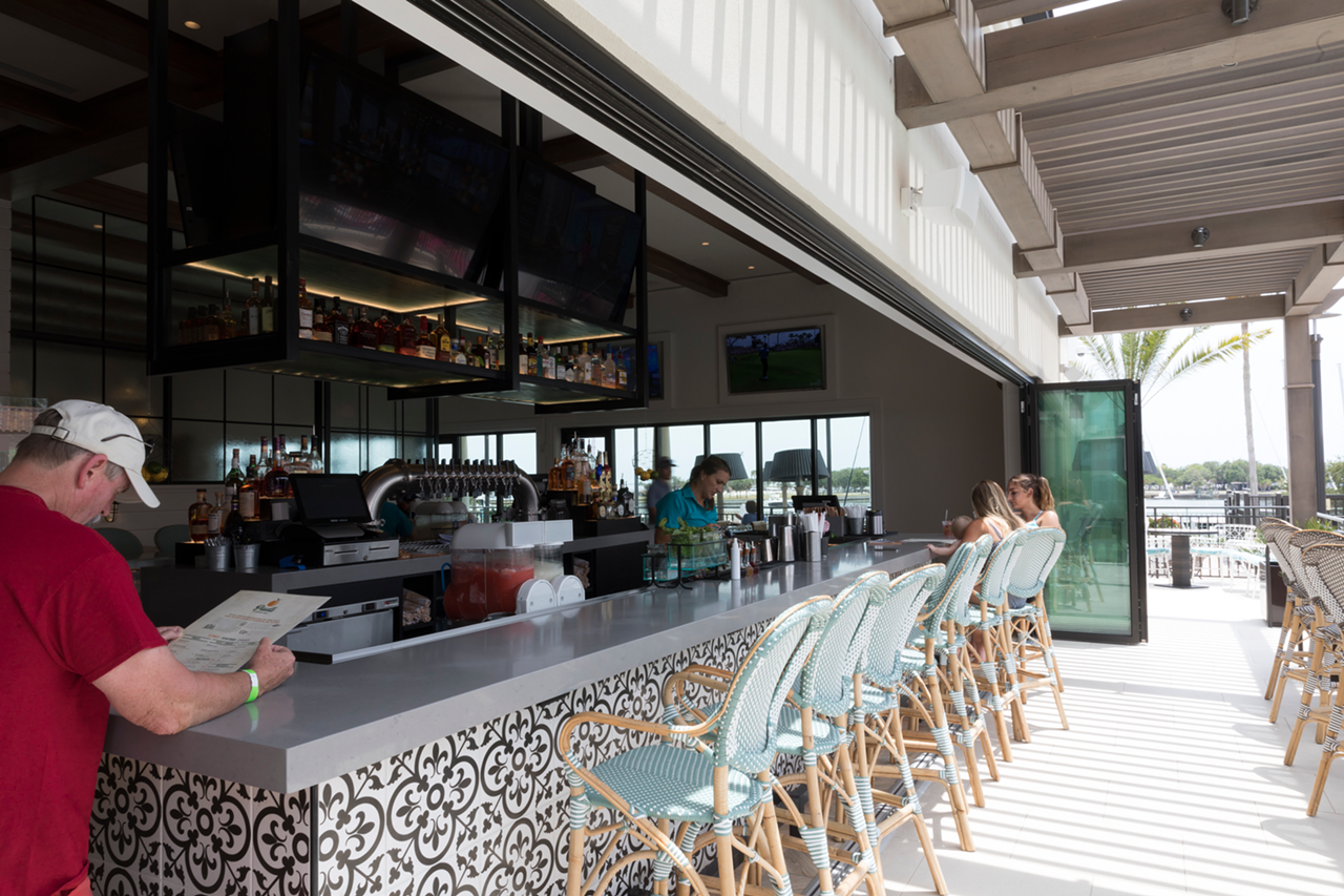The indoor-outdoor newcomer takes advantage of downtown St. Pete's rare views.