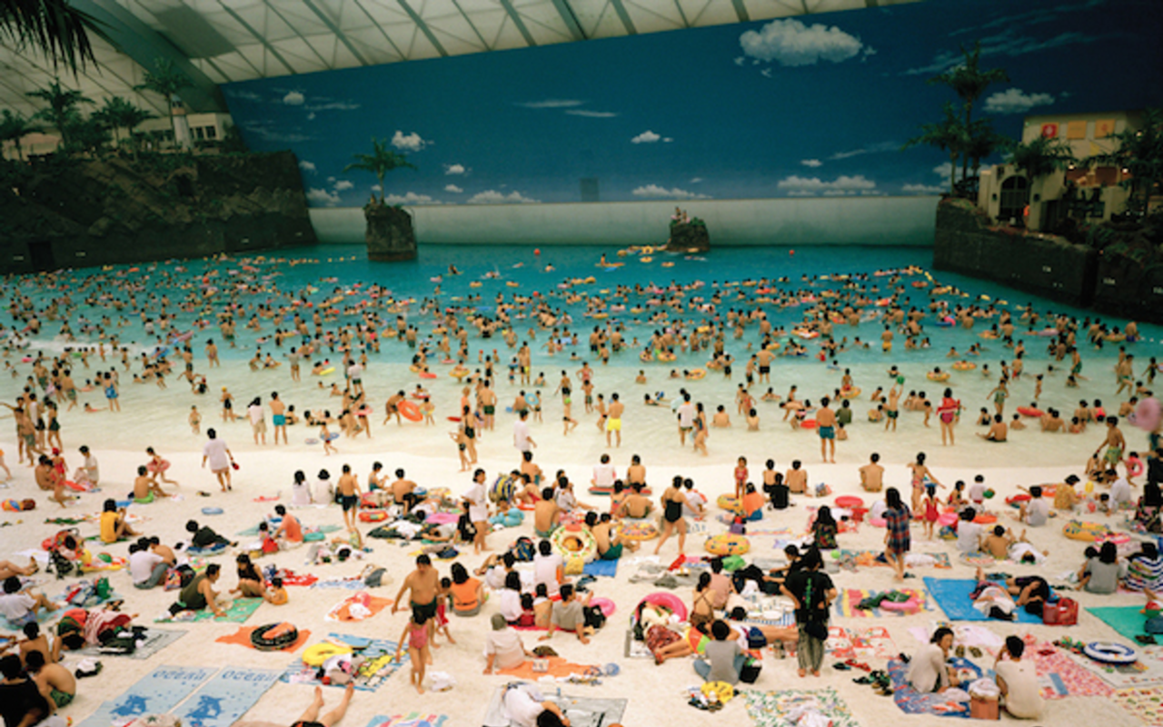 INDOOR FUN: Martin Parr’s “Japan. Miyazaki. The Ocean Dome.”