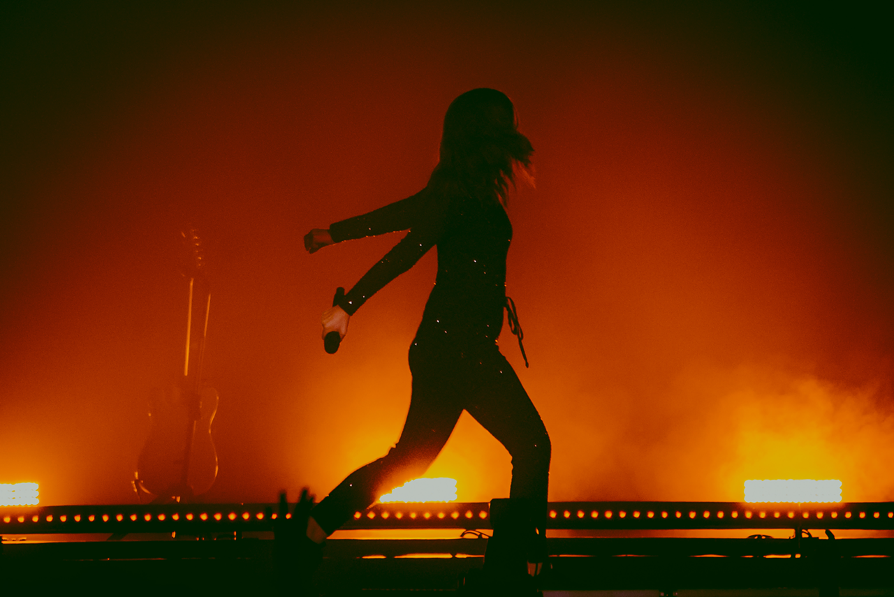 Lorde plays Amalie Arena in Tampa, Florida on April 11, 2018.