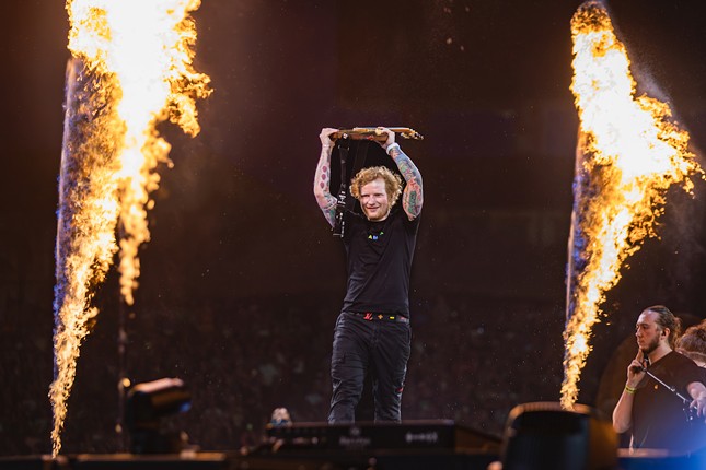 Ed Sheeran plays Raymond James Stadium in Tampa, Florida on May 20, 2023.