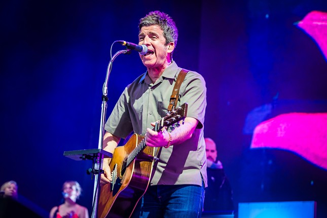 Noel Gallagher's High Flying Birds plays MidFlorida Credit Union Amphitheatre in Tampa, Florida on June 22, 2023.