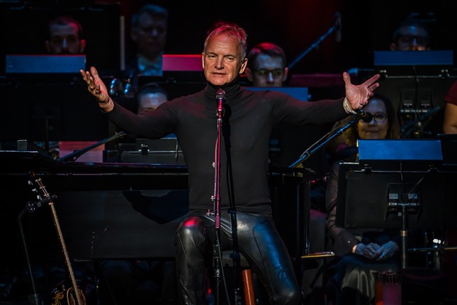 Review: Sting recruits The Florida Orchestra to recite his symphonicities [PHOTOS]