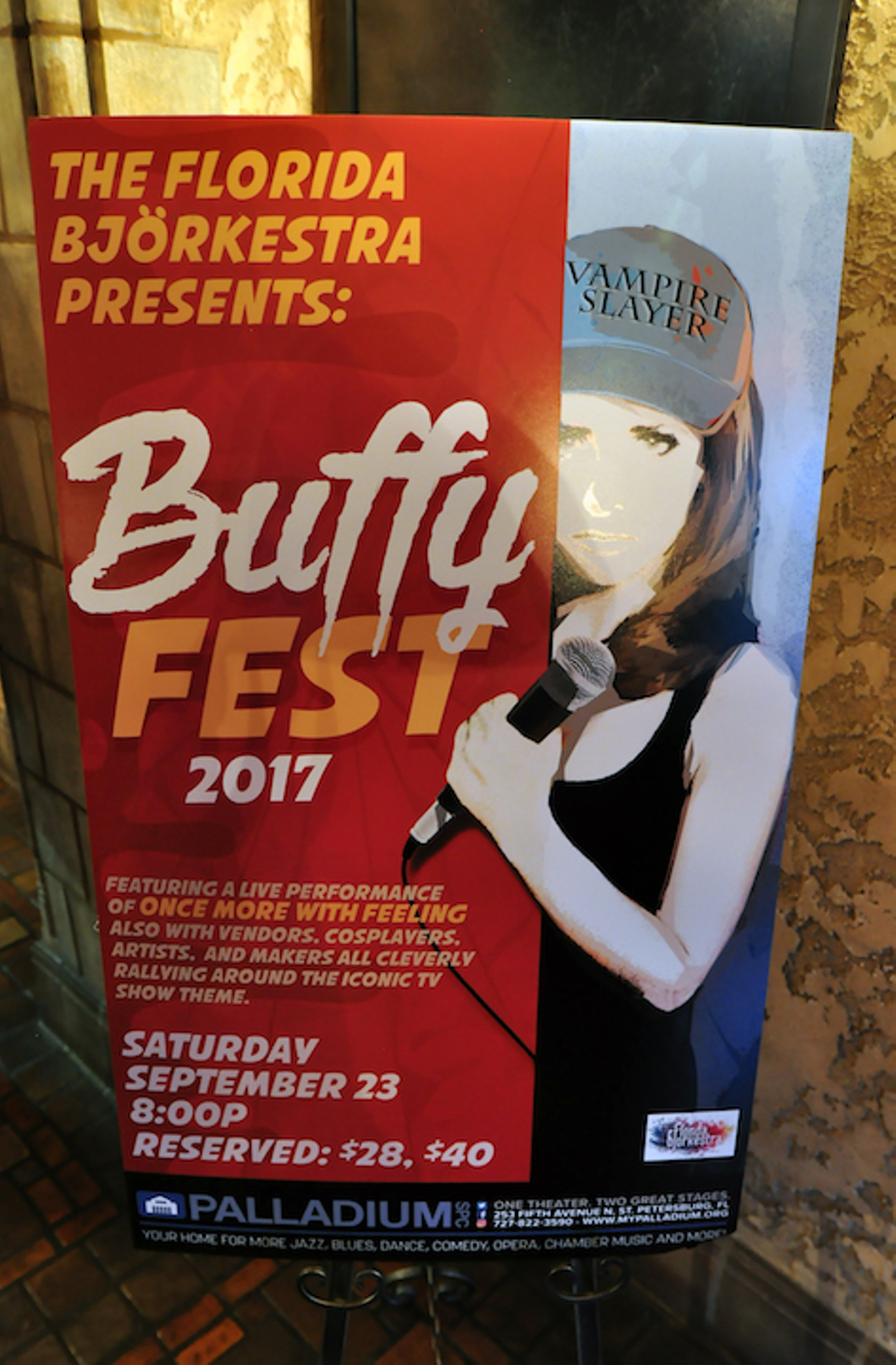 Buffyfest at Palladium Theater in St. Petersburg, Florida on September 23, 2017.