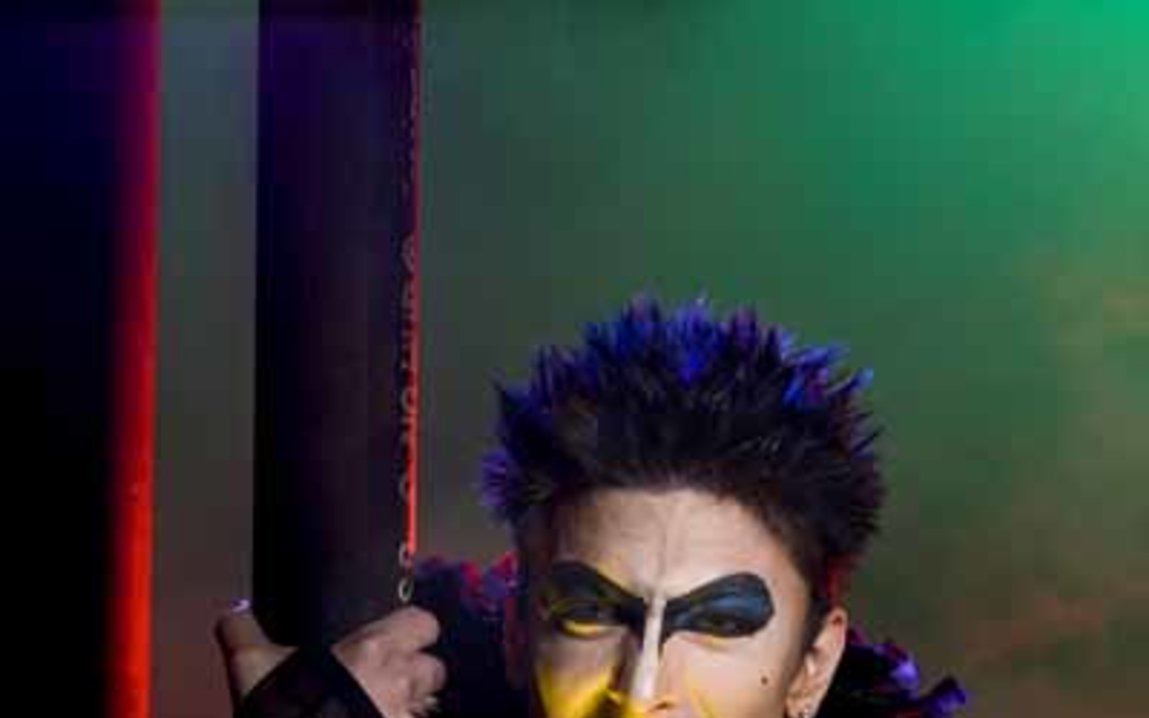 FRANK-LY HILARIOUS: Jesse Luttrell is wickedly funny as Dr. Frank N. Furter.