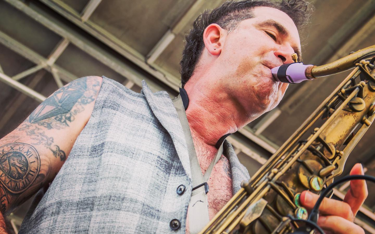 Ronnie Dee, who plays Bayboro Brewing Co. in St. Petersburg, Florida on May 12, 2024.