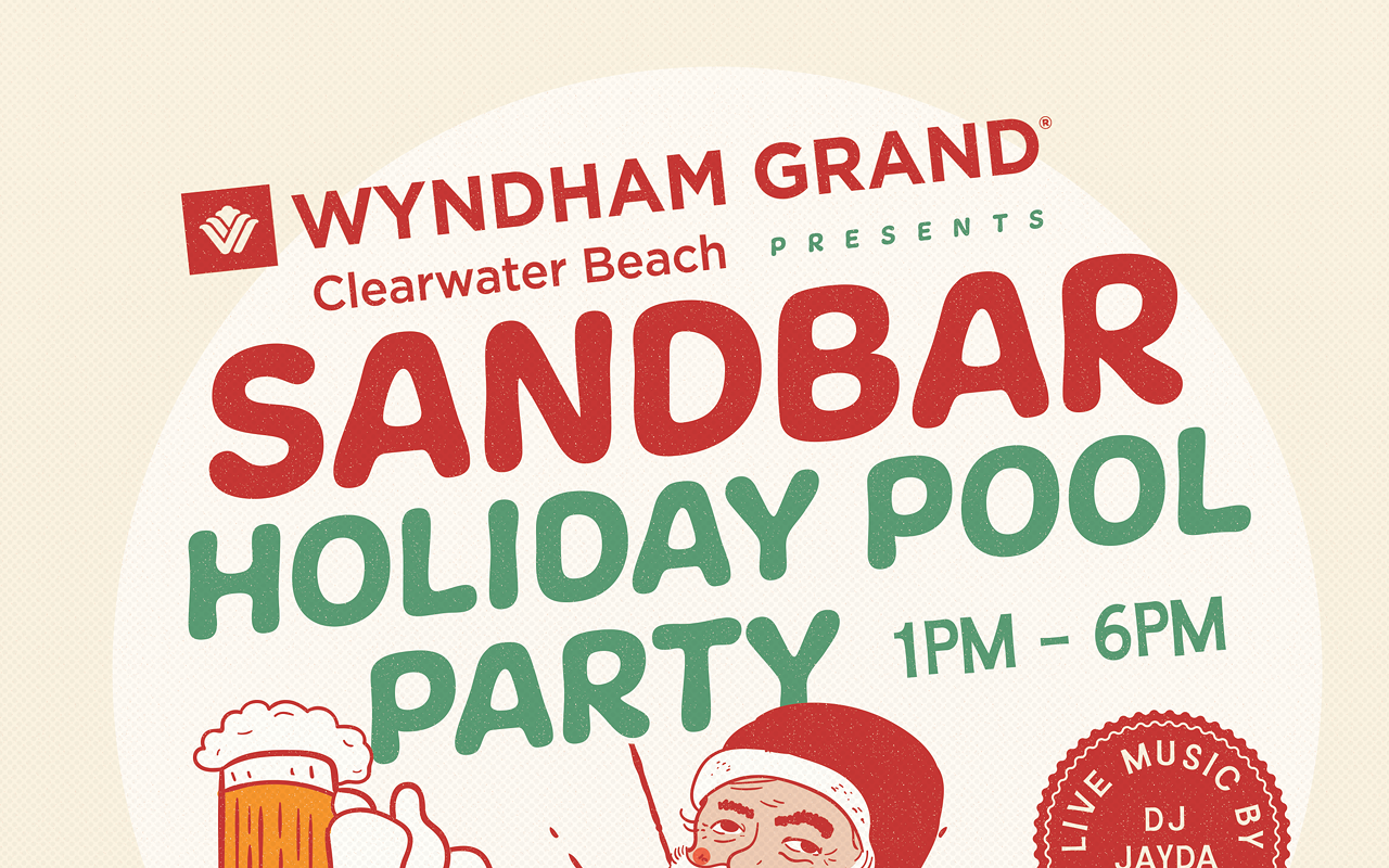 Image: Sandbar Holiday Pool Party