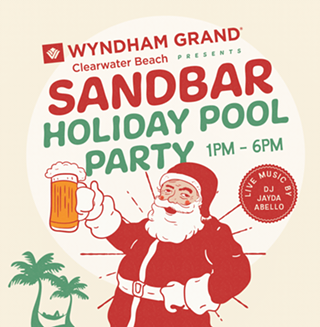 Image: Sandbar Holiday Pool Party