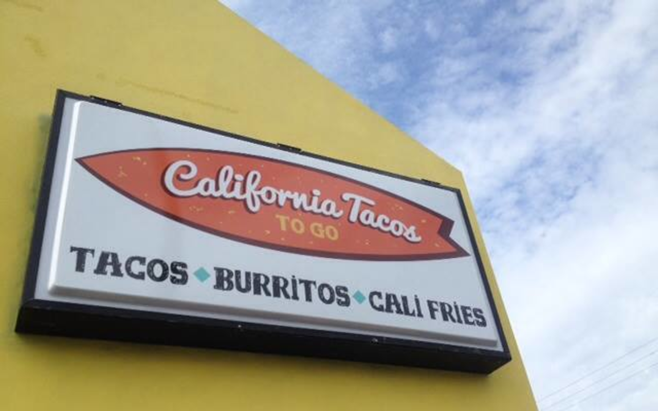 The new California Tacos To Go is housed in the former Pita's Republic space on South Dale Mabry Highway.