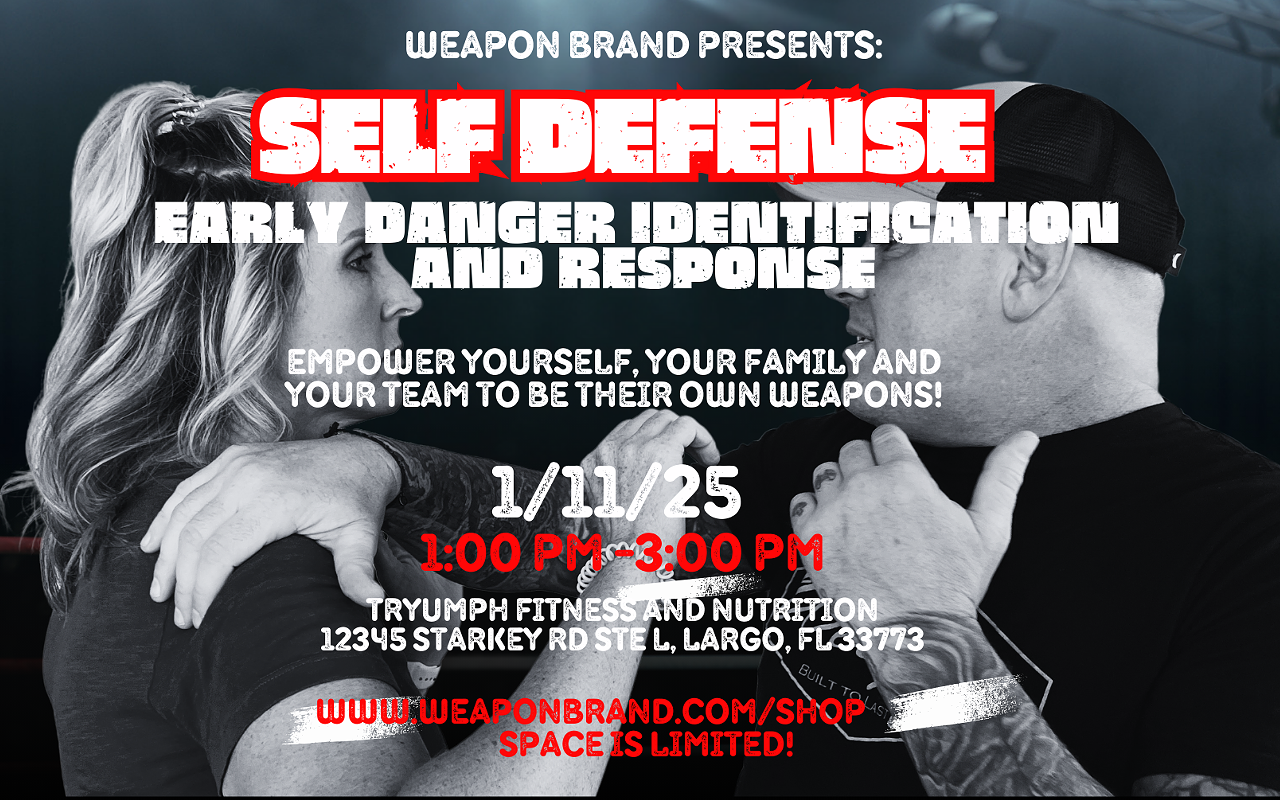 Image: Self-Defense / Early Danger Identification and Response - 1/11/25 - Largo, FL