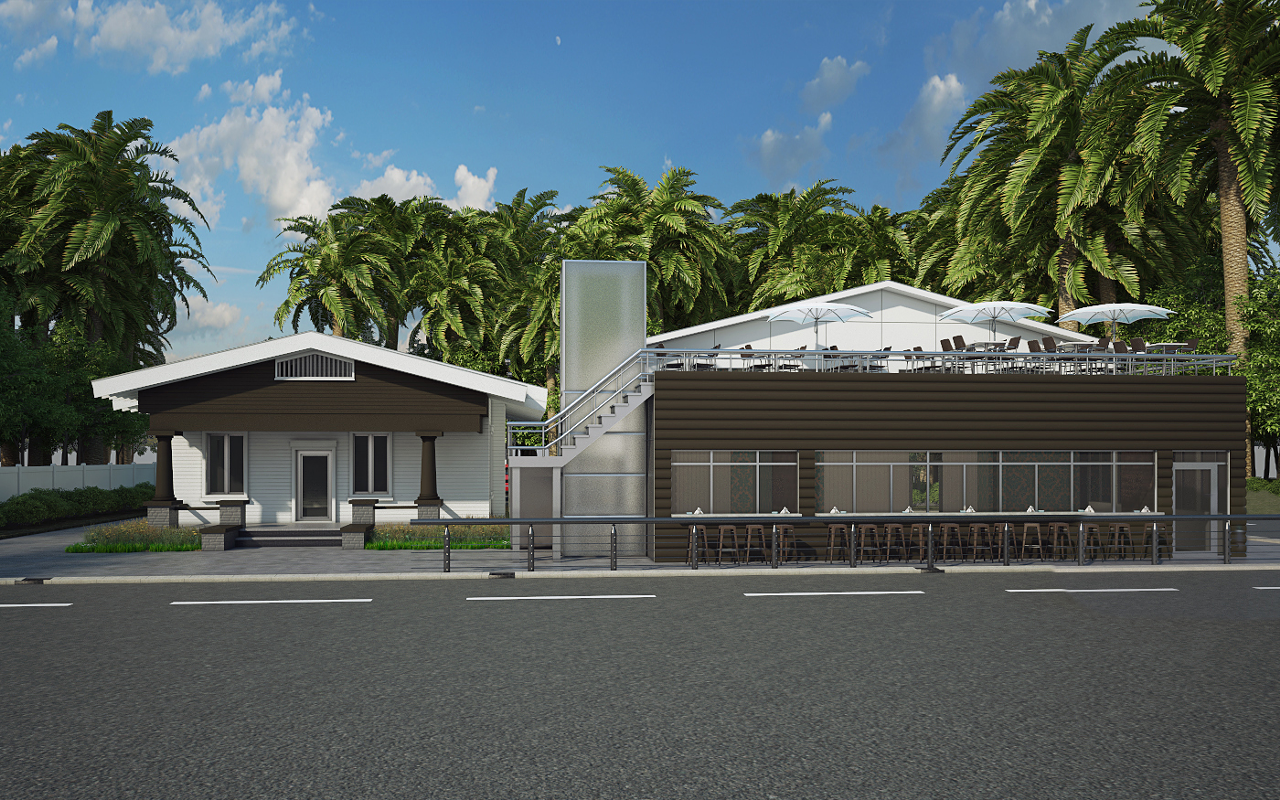 A rendering of Mortar & Pestle, opening to Seminole Heights in November 2016 off Florida Avenue.