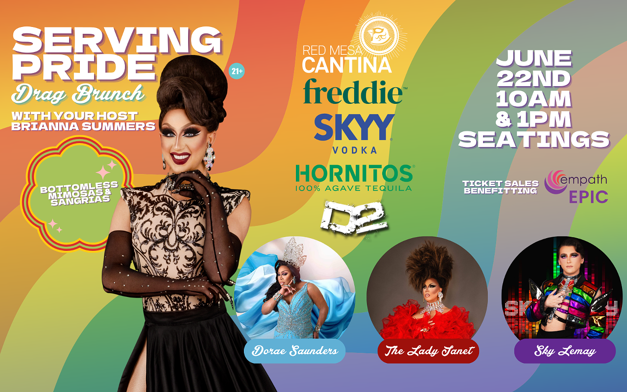 Image: Serving Pride- Drag Brunch at Red Mesa Cantina (Benefiting EPIC)