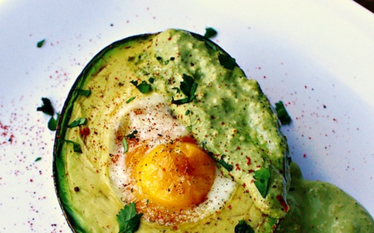 EGG-VOCADO: Eggs and avocados for breakfast? The most important meal of the day just got more interesting.
