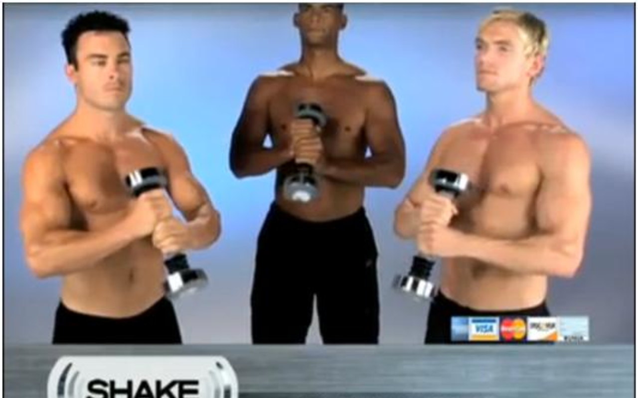 Shake Weight: the revolutionary handjob workout (videos)