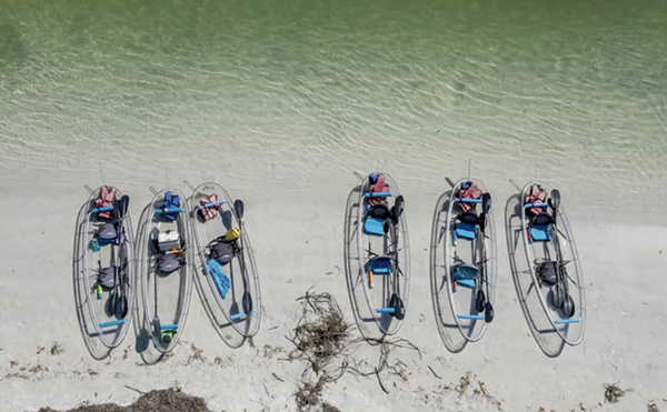 Tampa Bay kayaking tour ranked among Tripadvisor's "Best of the Best Things To Do" in the country