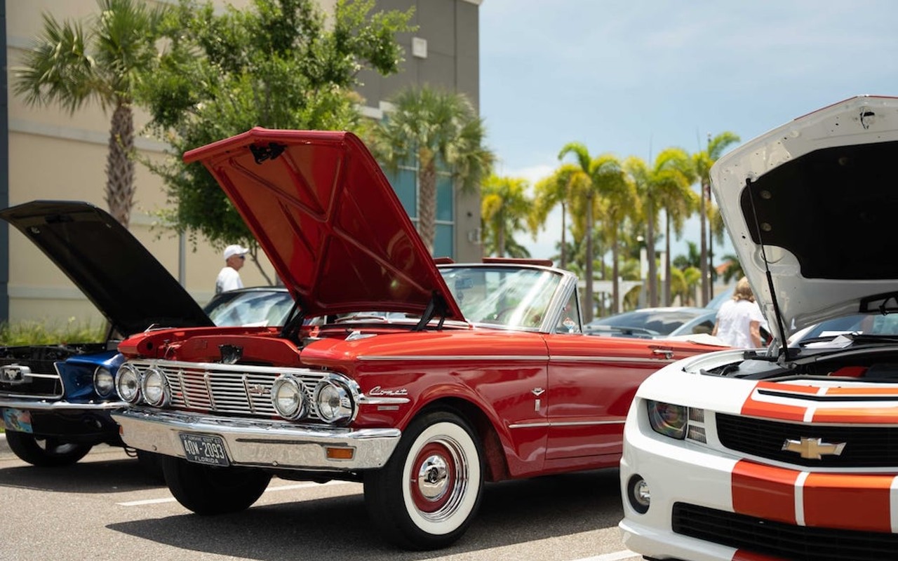 Dozens of classic, rare, custom and new models will be displayed throughout the mall's parking lot accompanied by their owners