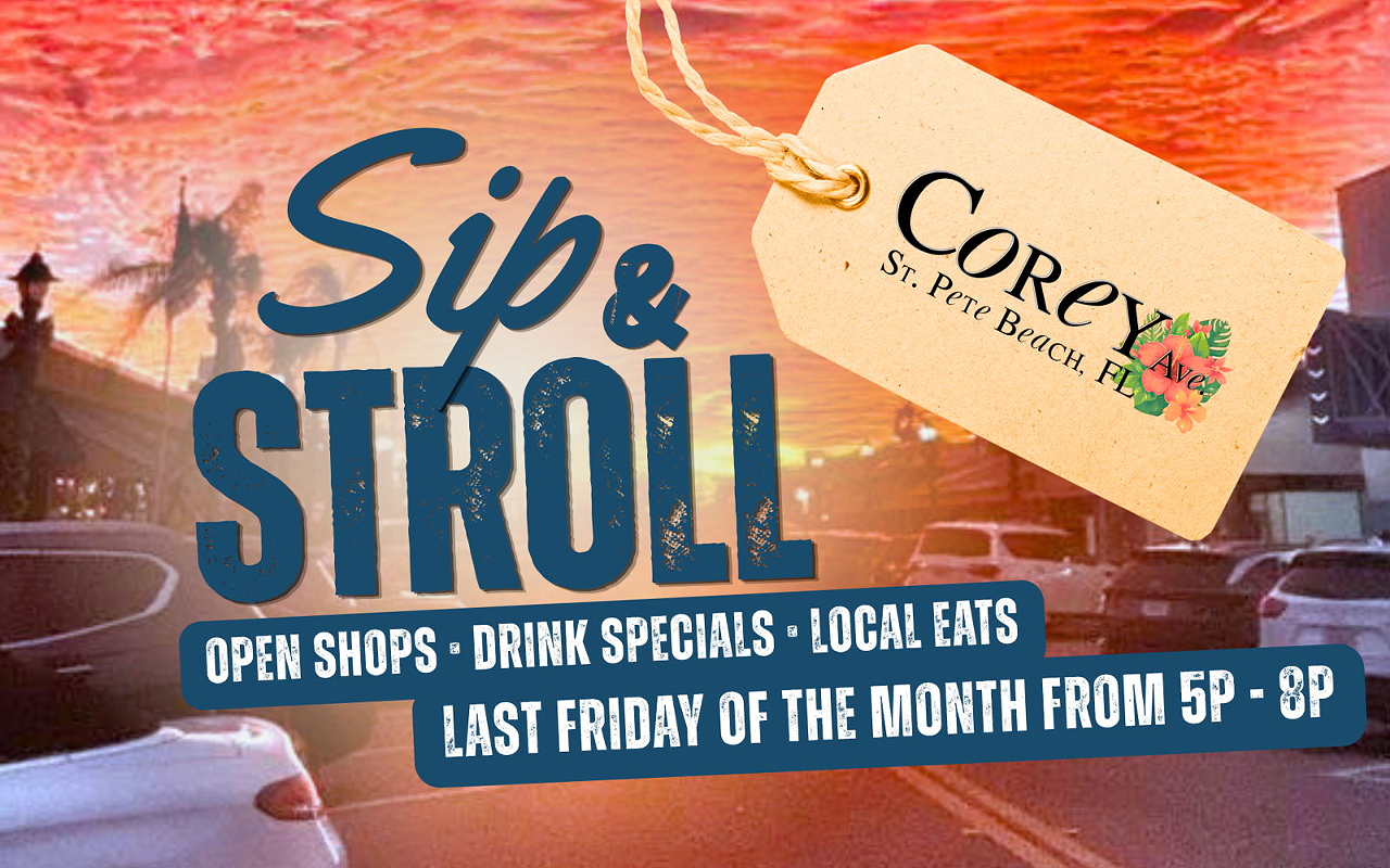 Image: Sip & Stroll on Corey Avenue