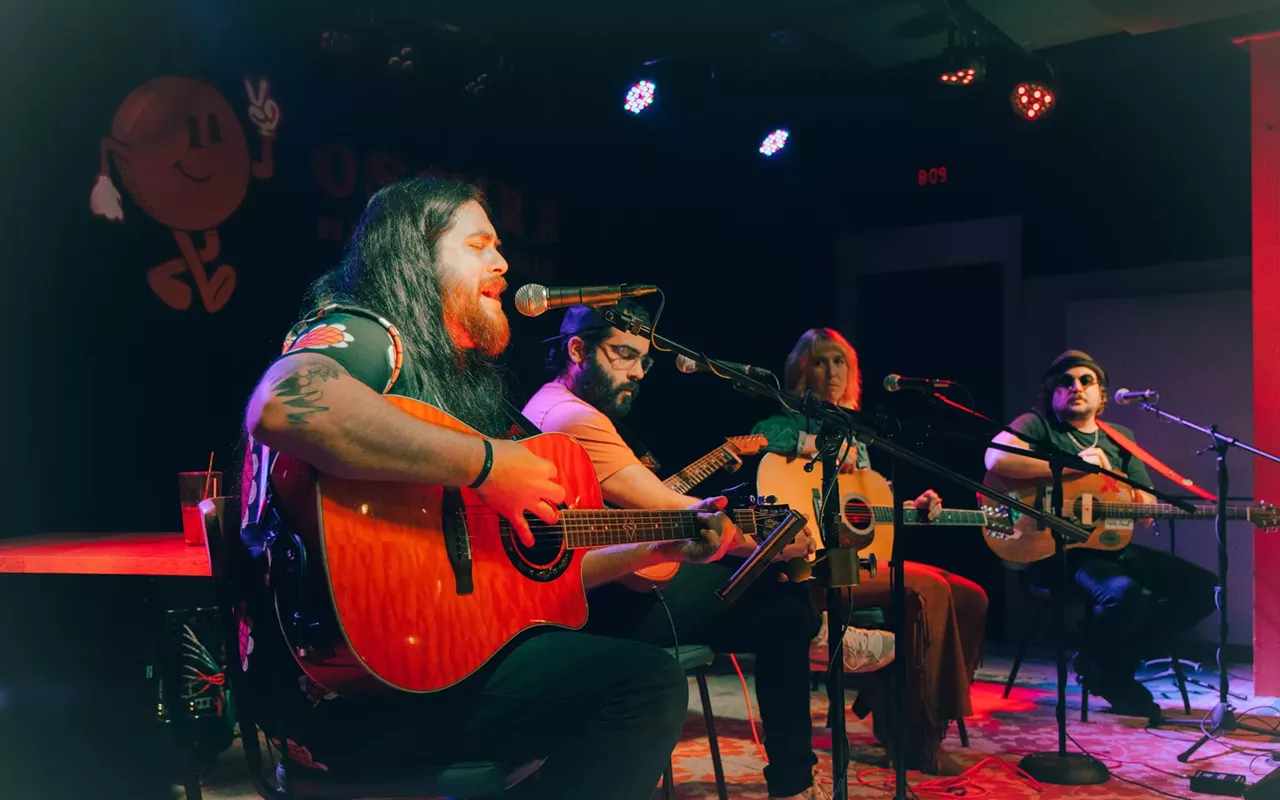 Image: "Six String Social Club" ft. Dan Shafer, Billy Burke, Will Quinlan, Shae Krispinkski