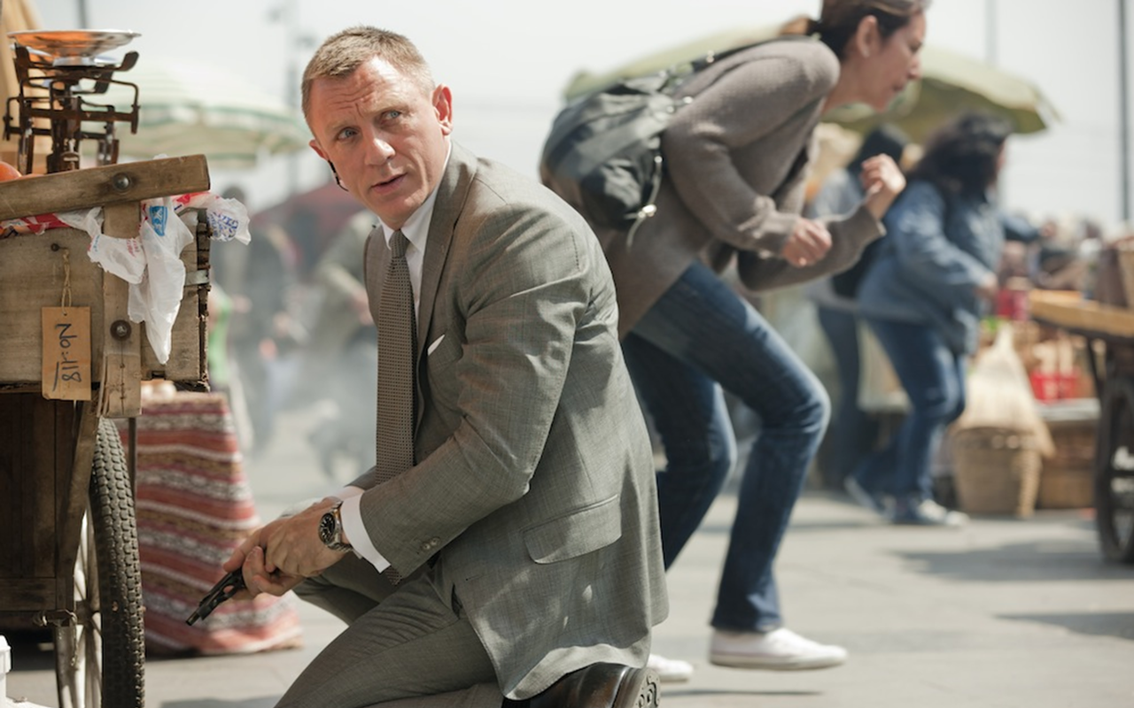 BOND IS BACK: But has he detoured off the well-traveled road?
