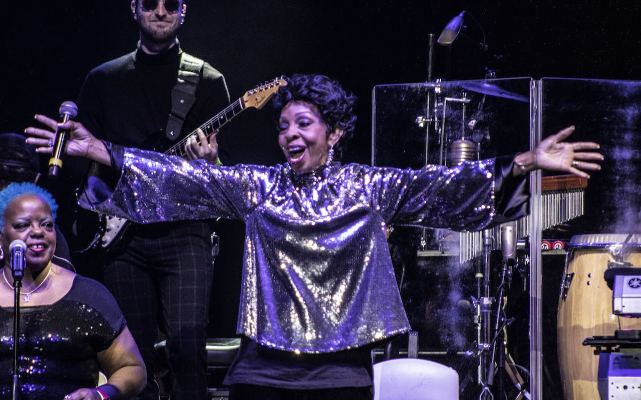 Gladys Knight plays Hard Rock Event Center in Tampa, Florida on Feb. 22, 2023.