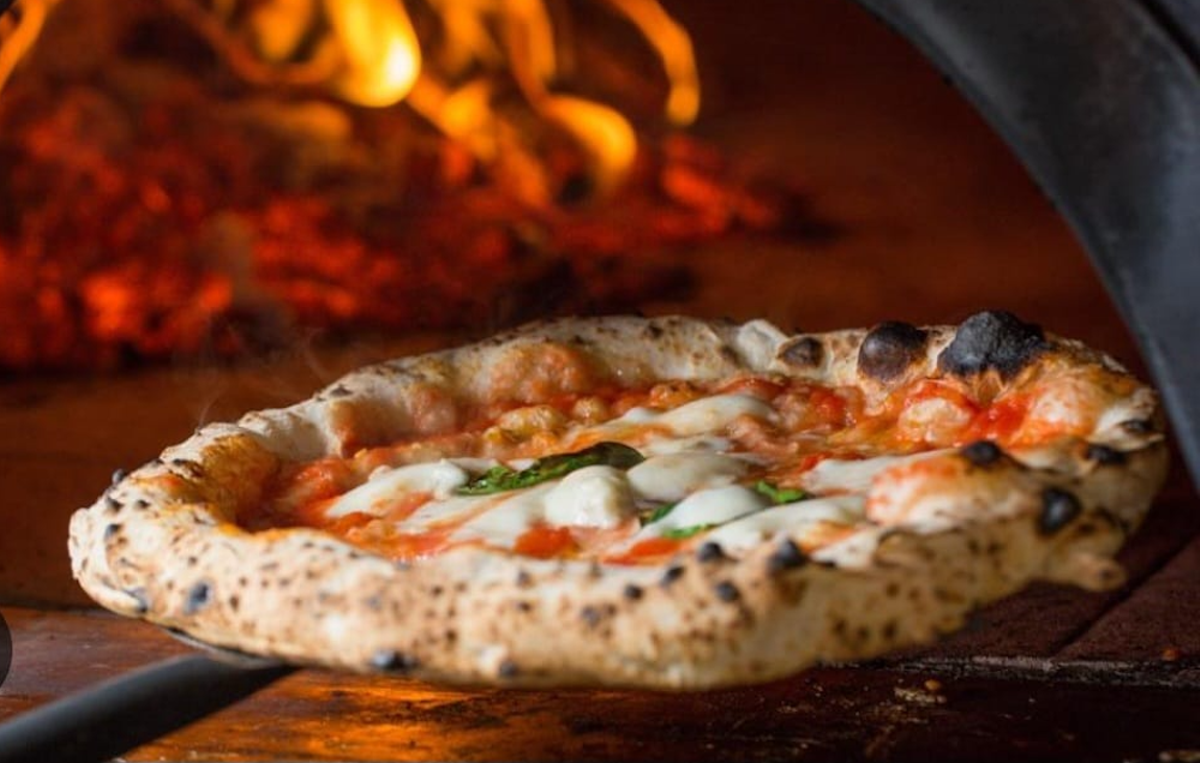 Spacca Napoli serves more than 20 different Neapolitan-style pizzas, all hand-tossed and cooked in the restaurant's Italian-imported hand-built brick oven.