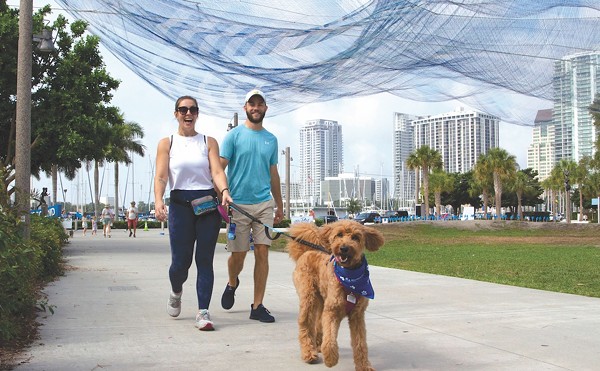 The 33rd Annual SPCA Tampa Bay Pet Walk happens Saturday, April 6 at Largo Central Park and North Straub Park.