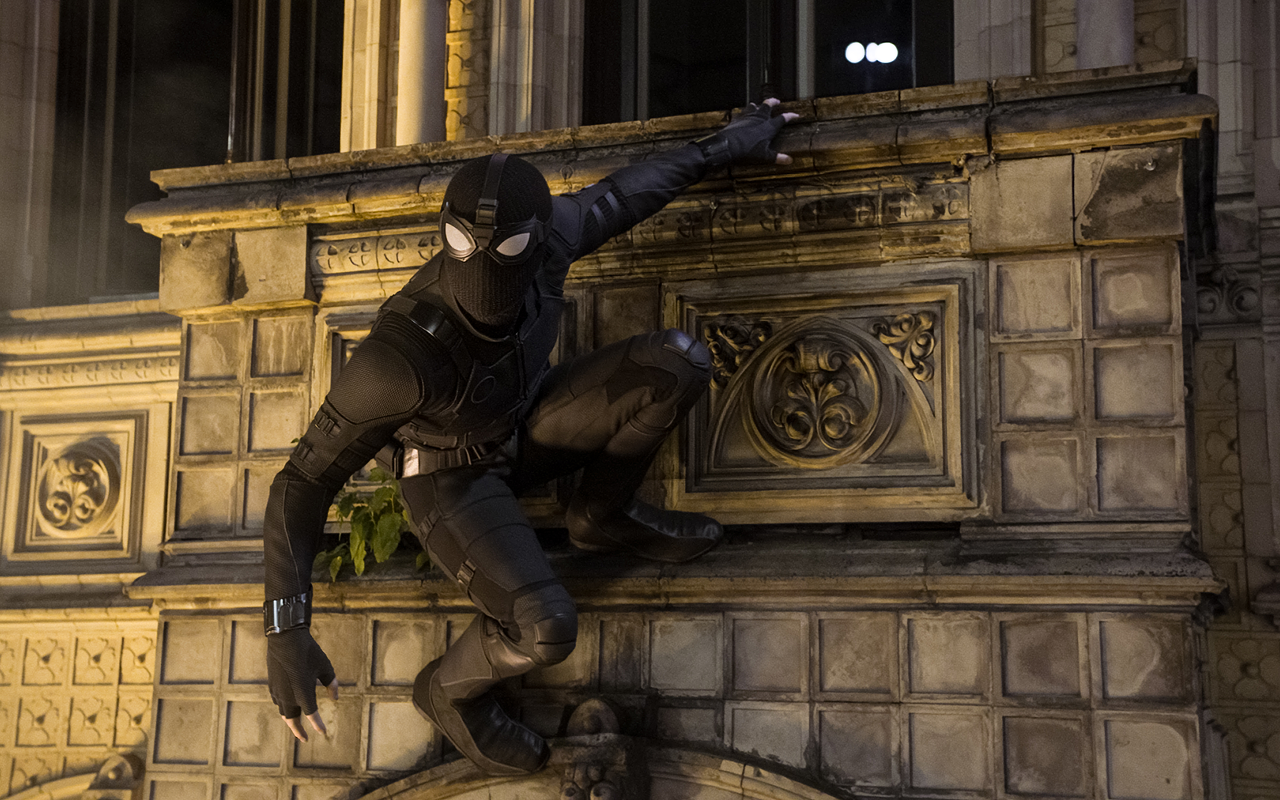 A new adventure means a new suit for Spider-Man, one of at least three that he debuts in Far from Home