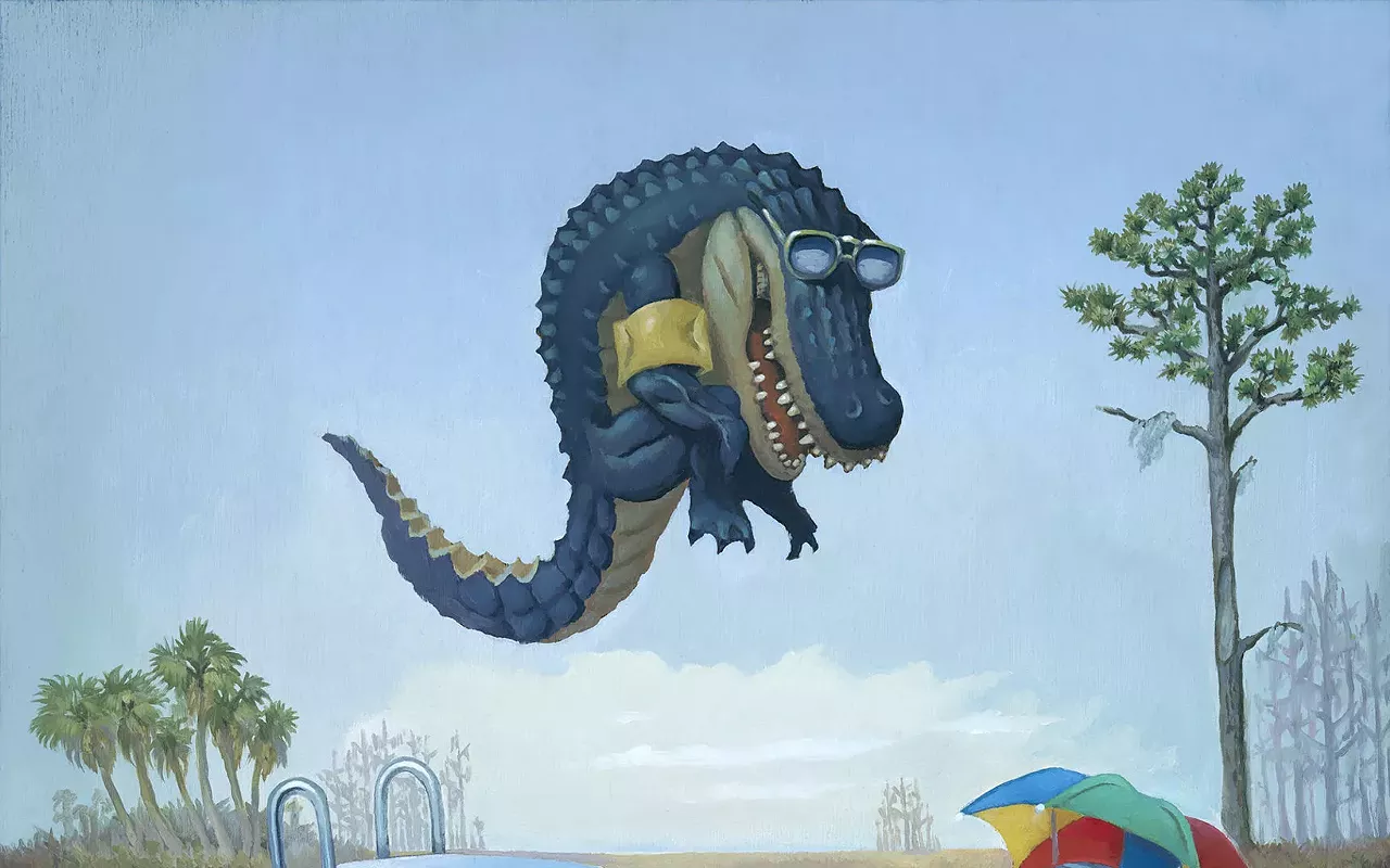 Image: SPLASH DOWN: The Art of Bryan Womack at Pinellas Ale Works: April 28-June 9