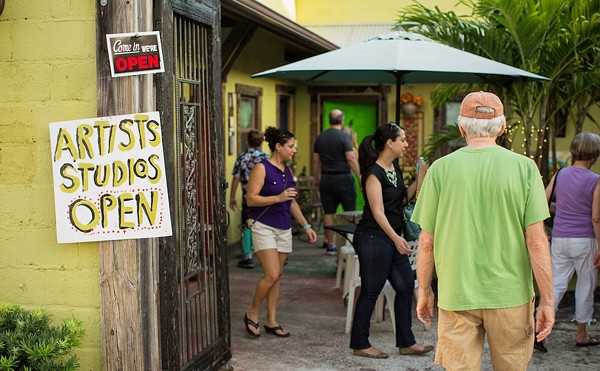 St. Petersburg, Florida's Warehouse Arts District  in September 2016.