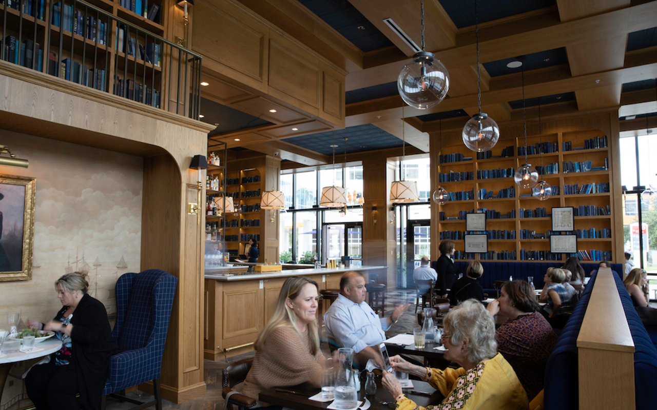 The Library, formerly known as The Peabody, serves breakfast, brunch, lunch and dinner.