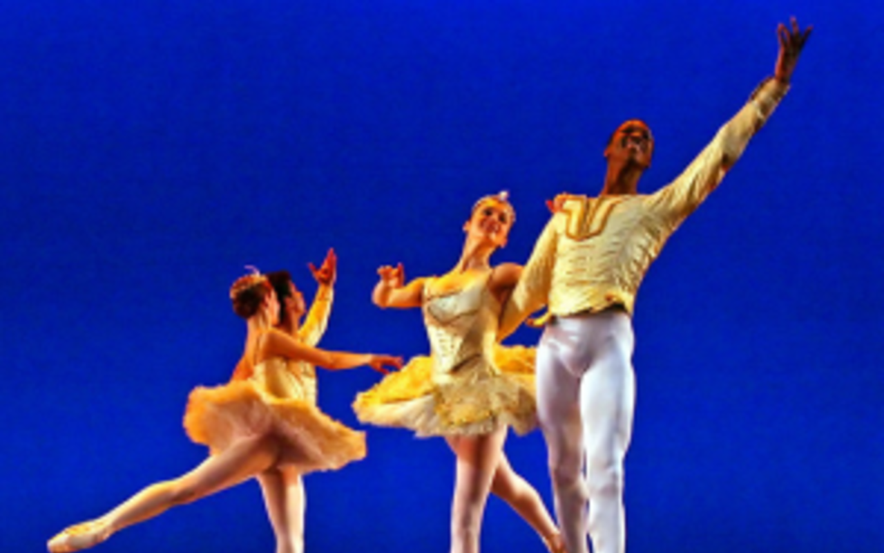 Royal on stage with ABT. NY Times photo: Andrea Mohin