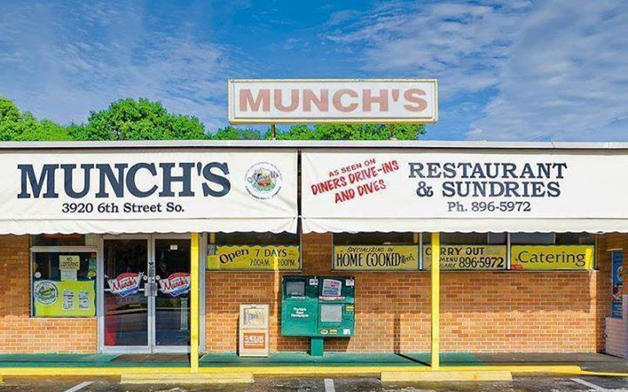 St. Pete’s iconic Munch’s Restaurant & Sundries, as seen on ‘Diners, Drive-Ins and Dives,’ will close next week