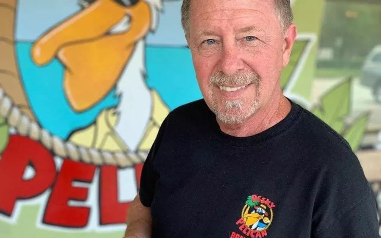 Dan Pemberton, owner of the now-closed Pesky Pelican Brew Pub.