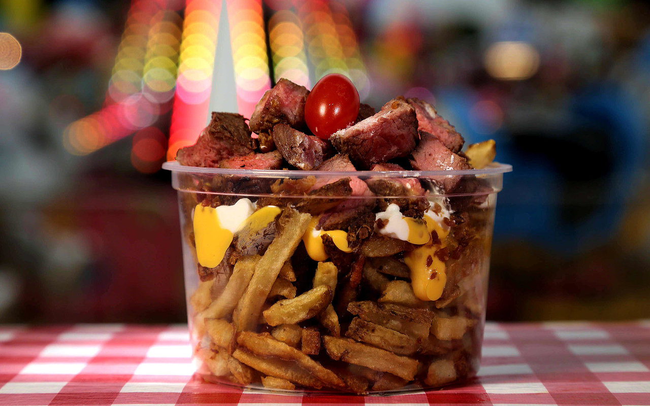 Ever had a steak sundae? It's one of the entries in the fair's expanded People's Choice Awards.